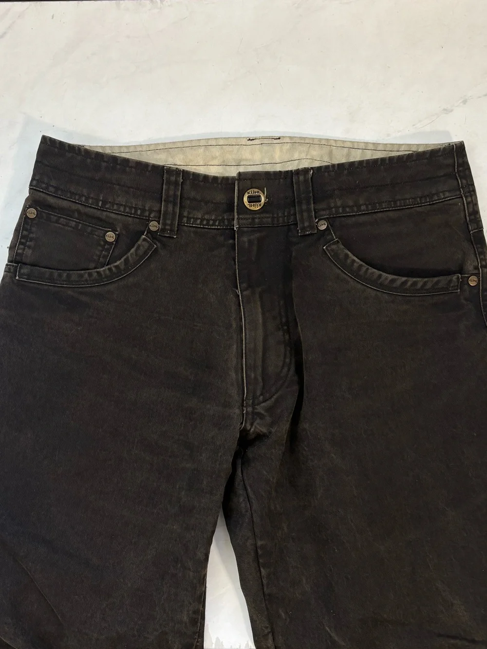 KUHL Hot Rydr Size 30 Dark Brown Green Outdoor Hiking Pants Granola‎ Gorpcore